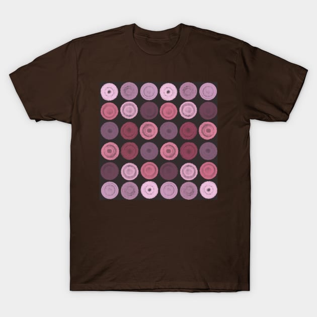 Abstract pattern with pastel circles T-Shirt by shikita_a